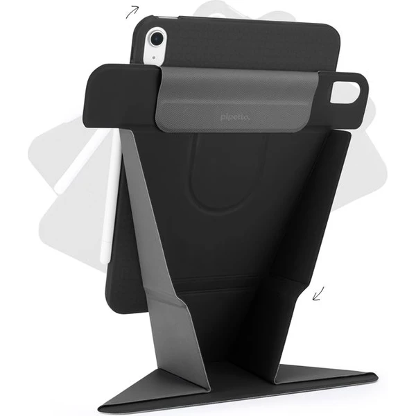 Pipetto Origami No6 Stand pouzdro iPad 11" (2025)/10.9" (2022) černé - Pouzdra - Obrázek c0c2607929bf44afa52e35f6834cf95e