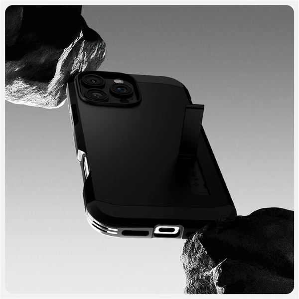 Spigen Tough Armor MagSafe kryt iPhone 16 Pro Max black - Pouzdra - Obrázek c0d6111d31bd4577800928670e2c533e