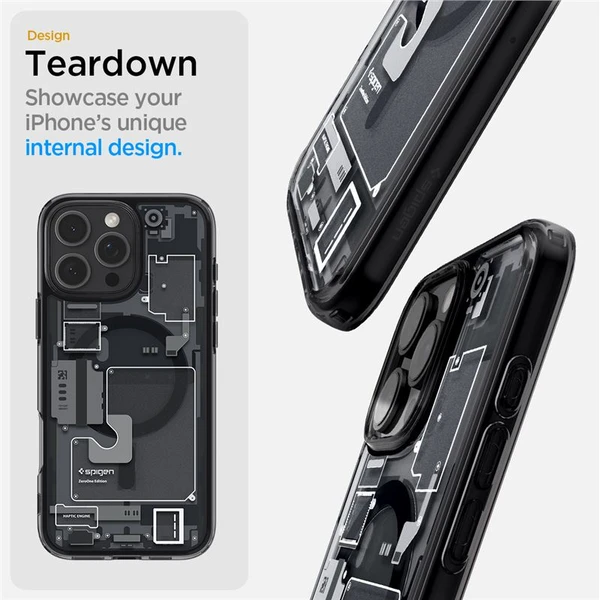 Spigen Ultra Hybrid MagSafe kryt iPhone 16 Pro zero one - Pouzdra - Obrázek c0e0bc0cd92d400a866b89725c1df9d7