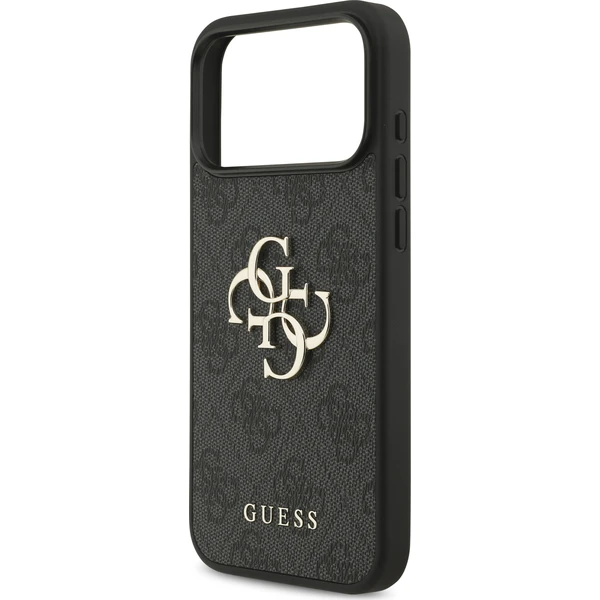 Guess PU 4G Metal Logo kryt iPhone 18 Pro Max šedý - Pouzdra - Obrázek c0e0fed3086640a38cb9a9248d6ee7e5