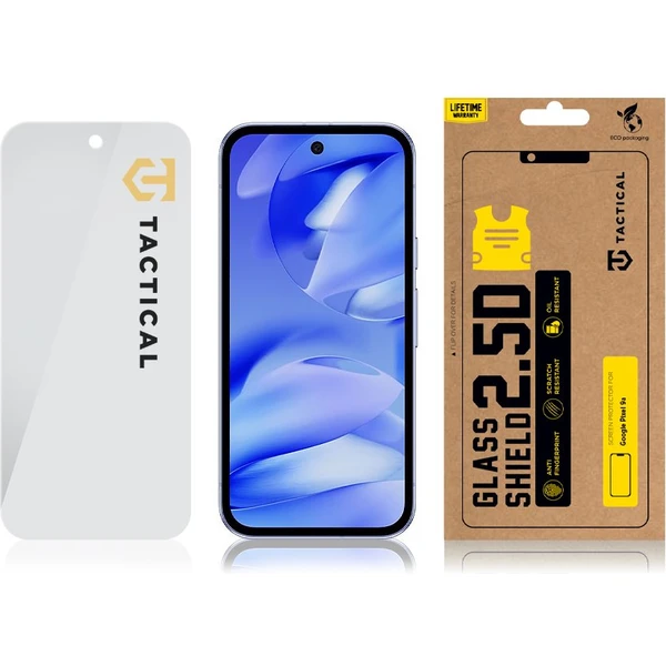 Tactical Glass Shield 2.5D sklo Google Pixel 9a čiré - Ochranné folie a skla - Obrázek c0ede377ab374049b33f8fed6d9b2b5d