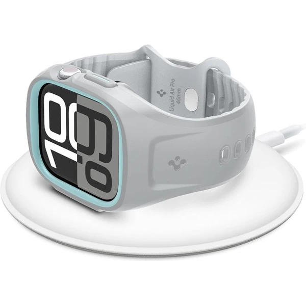 Spigen Liquid Air Pro kryt s řemínkem Apple Watch 10/11 (46mm) šedý - Pouzdra - Obrázek c0f6f490d90b4243b750766f7d5411b2