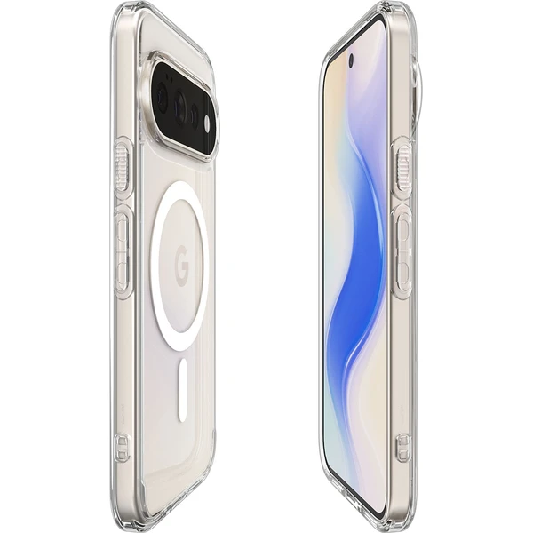 Spigen Ultra Hybrid MagSafe kryt Google Pixel 11 Pro clear white - Pouzdra - Obrázek c1228ebb7eec4206be5e477e3084dc6e