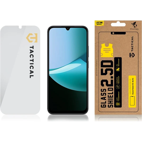 Tactical Glass Shield 2.5D sklo pro Xiaomi Redmi 15C 4G/5G čiré - Ochranné folie a skla - Obrázek c1240cedd135470e9315507fb7874c38