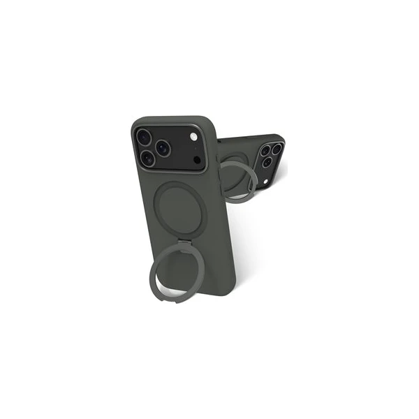 dbramante1928 Roskilde KickStand ICON MagSafe kryt iPhone 18 Pro Max/17 Pro Max forest shadow