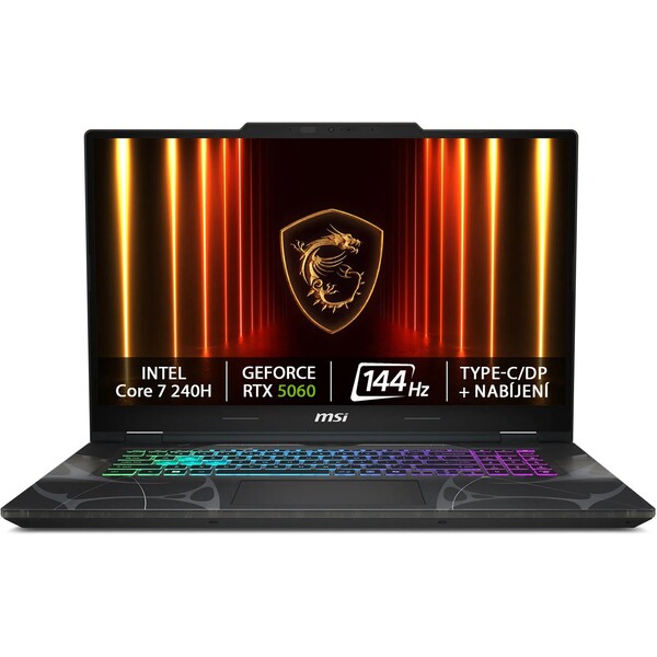 MSI Cyborg 17 9S7-17U332-063 Černá