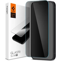 Spigen tR Slim HD ochranné sklo iPhone 17e/16e/14/13 Pro/13 černé - Ochranné folie a skla