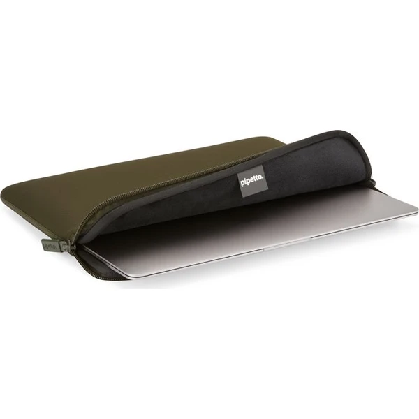 Pipetto Classic Fit Sleeve pouzdro pro MacBook 14"/13" tmavě zelené - Pouzdra - Obrázek c14474e948cb4d4c9c7b735d7be54122