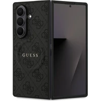Guess PU Leather 4G Colored Ring Magnetic kryt Samsung Galaxy Z Fold 7 černý - Pouzdra