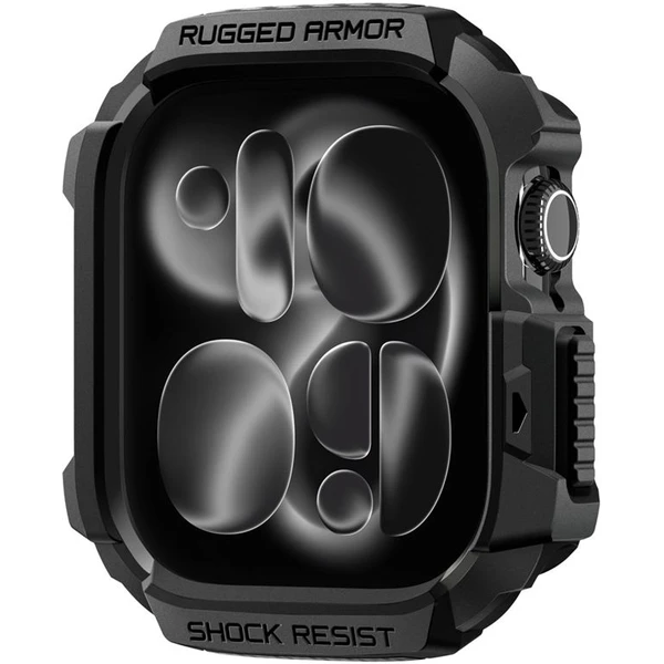 Spigen Rugged Armor 2 pouzdro Apple Watch 11 (46mm) matte black - Pouzdra - Obrázek c153402847f24ea184ba325c1e3fae4d