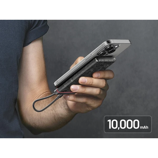 SHARGE C1 CarbonBlade 10 000mAh powerbanka černá - Powerbanky - Obrázek c1830bc2ced847ba81ca83ff276f956a