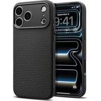 Spigen Liquid Air kryt iPhone 18 Pro/17 Pro matte black - Pouzdra