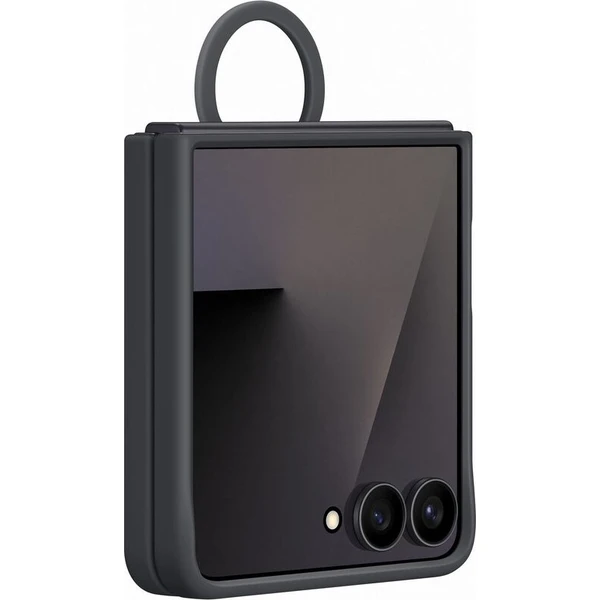 Samsung Ring Silicone Case ochranný kryt Galaxy Z Flip7 černý - Pouzdra - Obrázek c1e10ed788964b4e854683ef5aac35d3