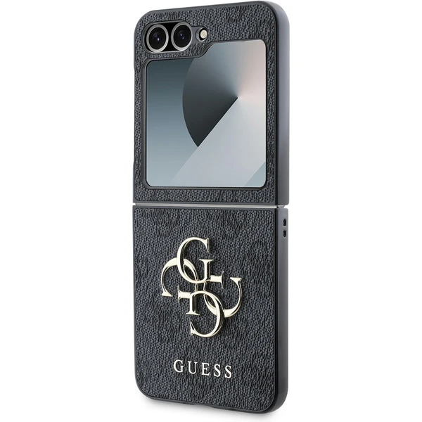 Guess PU 4G Metal Logo kryt Samsung Galaxy Z Flip 6 šedý - Pouzdra - Obrázek c1e70fd08f9f4f50a56b75a6f9584f48