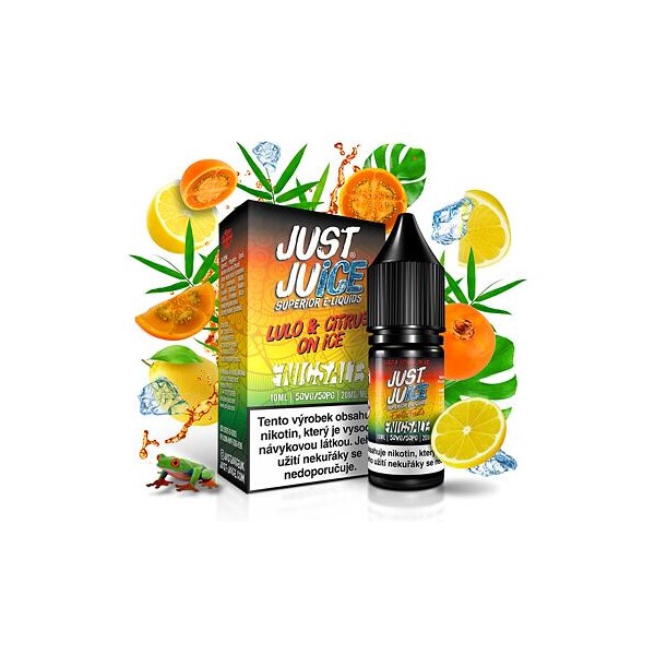 Just Juice Salt Ledové tropické lulo & citron 10ml (20mg)