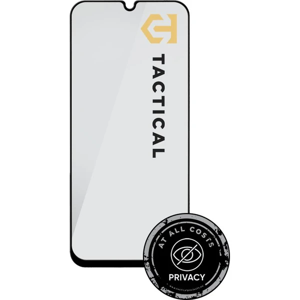 Tactical Glass Shield Privacy Stealth 5D sklo pro Xiaomi Redmi A7 Pro černé - Ochranné folie a skla - Obrázek c1fb0d941a574a09be7e41c1bec50c20