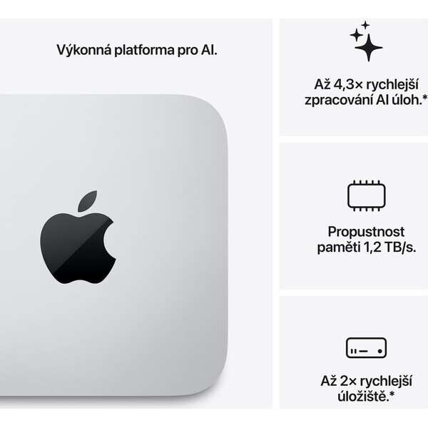 CTO Apple Mac Studio / M5 Ultra 36xCPU/80xGPU / 256GB / 2TB SSD - Stolní počítače - Obrázek c208730dc62f448492767dd3a0323579