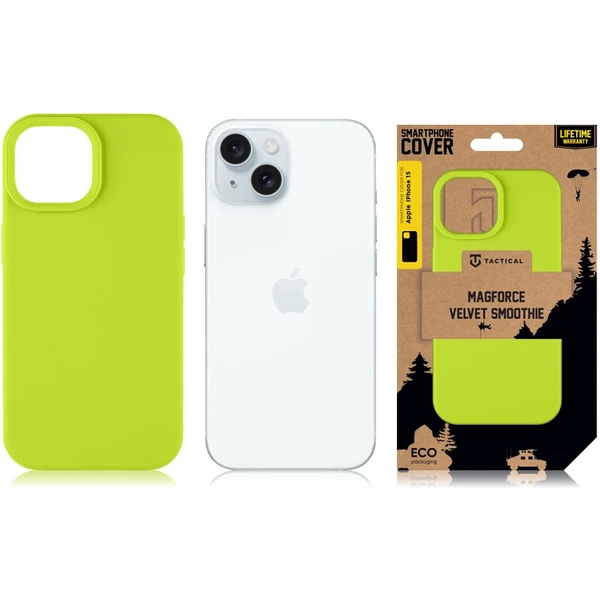 Tactical MagForce Velvet Smoothie Kryt pro Apple iPhone 15 Avocado - Pouzdra - Obrázek c22d4cf1ba694e9d9befc9239e6839b4