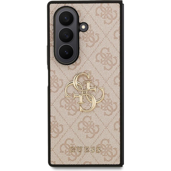 Guess PU 4G Metal Logo kryt Samsung Galaxy Z Fold 7 růžový - Pouzdra - Obrázek c2aed68718e54154acf5f2391b73b6bc