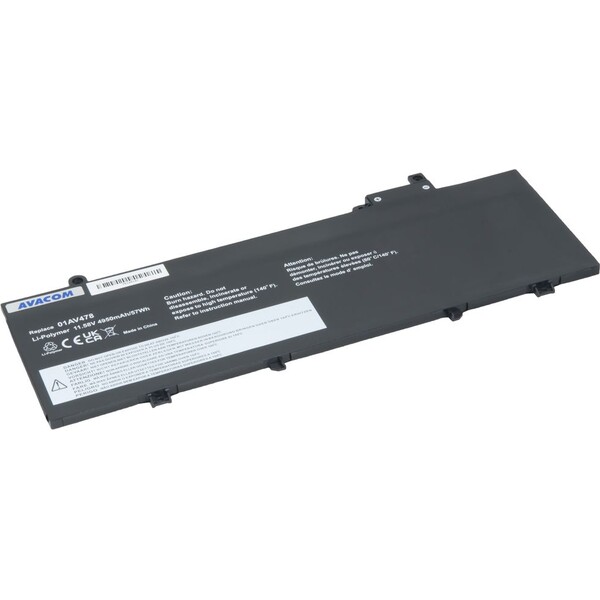 Baterie AVACOM pro Lenovo ThinkPad T480S Li-Pol 11,58V 4950mAh 57Wh