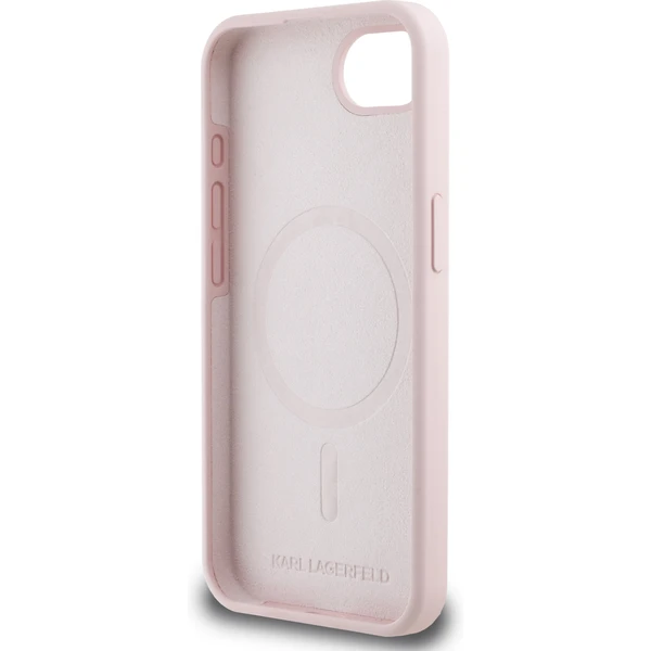 Karl Lagerfeld Liquid Silicone K&CH Heads MagSafe kryt iPhone 17e/16e růžový - Pouzdra - Obrázek c2d03ebaa17f451d8e87e6e242b2dd13