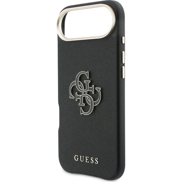 Guess PU Resin Logo kryt iPhone Air černý - Pouzdra - Obrázek c2efe52933a2415e9dd0495ae90eaa5a