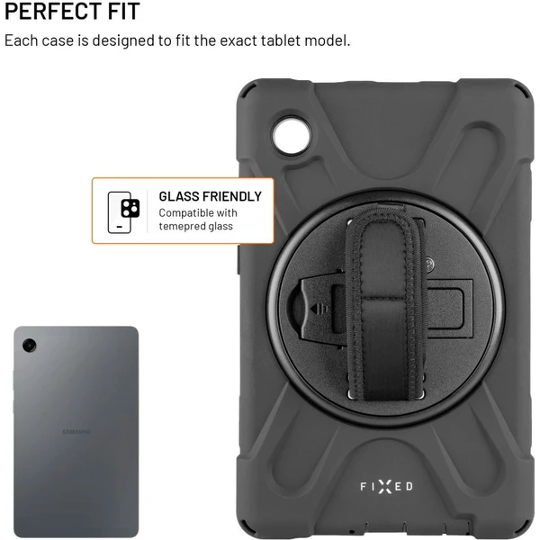 FIXED Rugged Tab Case odolné pouzdro se stojánkem Samsung Galaxy Tab A11 černé - Pouzdra - Obrázek c31959cd3cda49a5be376f0445121126