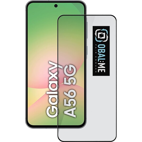 OBAL:ME 5D tvrzené sklo Samsung Galaxy A56 5G černé
