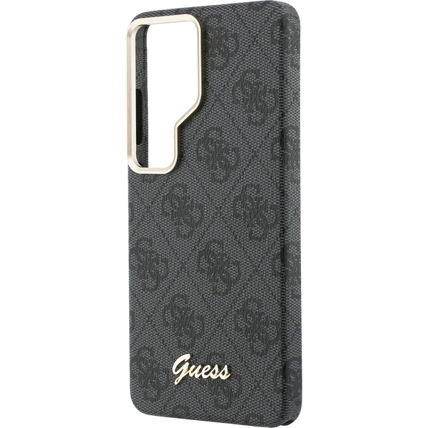 Guess PU 4G Script Metal Logo Magnetic kryt Samsung Galaxy S26 Ultra černý - Pouzdra - Obrázek c33ba0ca03474016bd7e19731c75cb21