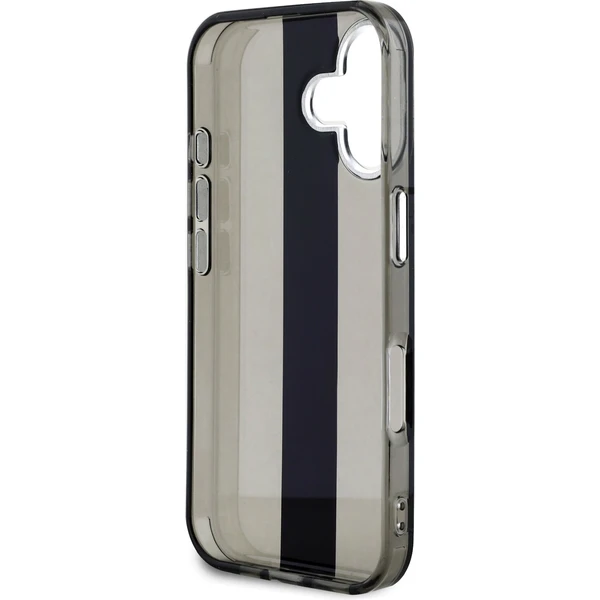 Karl Lagerfeld IML Stripe Logo kryt iPhone 16 černý - Pouzdra - Obrázek c34ef4596791450f87cf46673ff5f0a2