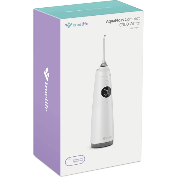 TrueLife AquaFloss Compact C300 ústní sprcha bílá - Ústní sprchy - Obrázek c351762036474c59a0e7a1b637e7856b