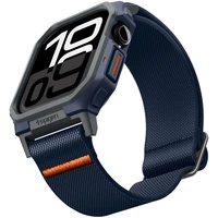 Spigen Lite Fit Pro řemínek s krytem Apple Watch 10/11 (46mm) námořně modrý - Řemínky