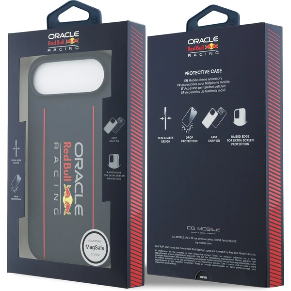 Oracle Red Bull Silicone Vertical Logo MagSafe kryt iPhone Air modrý - Pouzdra - Obrázek c379ebf500ca47a98417dd1436f9afcb
