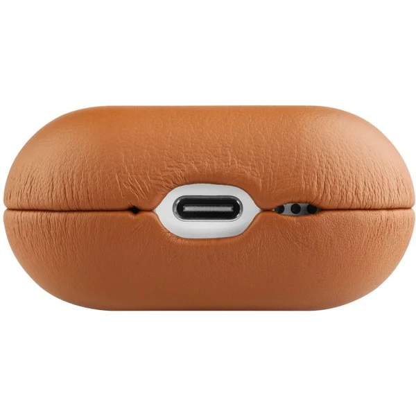 FIXED PodsLeather kožené pouzdro pro Apple AirPods 4 hnědé - Pouzdra - Obrázek c3822b811d39444cb952d95c9191a46d