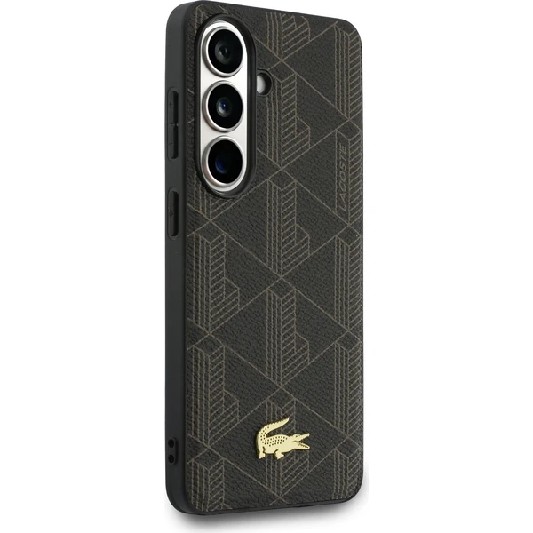 Lacoste PVC Blend Monogram Gold Logo Magnetic kryt Samsung Galaxy S26 hnědý - Pouzdra - Obrázek c3854cb7494c4cd9a7d79a7ed39cfb61