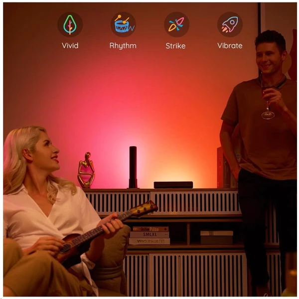 Govee Flow Plus SMART LED TV & Gaming osvětlení (RGBICWW) - Chytrá osvětlení - Obrázek c3887bdb4be0406b819cc4a0b36b8ee3