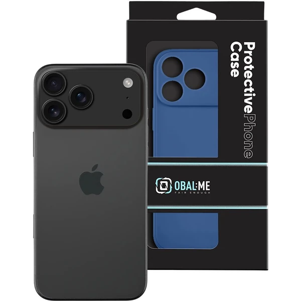 OBAL:ME Matte TPU kryt Apple iPhone 17 Pro Max modrý - Pouzdra - Obrázek c3bd3026ab3f476f9176ab3b24024b69