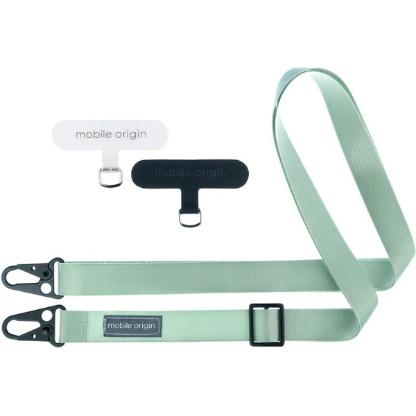 Mobile Origin Lanyard popruh 25mm (84-165cm) olivově zelený