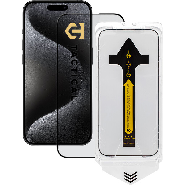 Tactical Impact Barrier for Rookies sklo s aplikátorem Apple iPhone 15 Pro