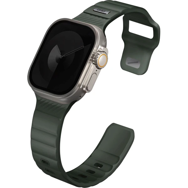 UNIQ Stride FKM Rubber voděodolný řemínek Apple Watch 49/45/44/42mm tmavě zelený - Řemínky - Obrázek c3fc9cee3b8a447c992f1cac7730da92