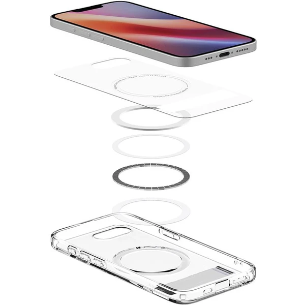 Spigen Ultra Hybrid S MagSafe kryt iPhone 17e/16e bílý - Pouzdra - Obrázek c40b8a4fecd742819c30659c4450dd0b