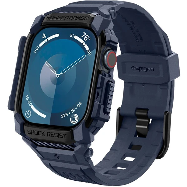 Spigen Rugged Armor Pro řemínek s pouzdrem Apple Watch 10/11 (46mm) modrý - Řemínky - Obrázek c471516a14d7429f971ee24d5bebabb8