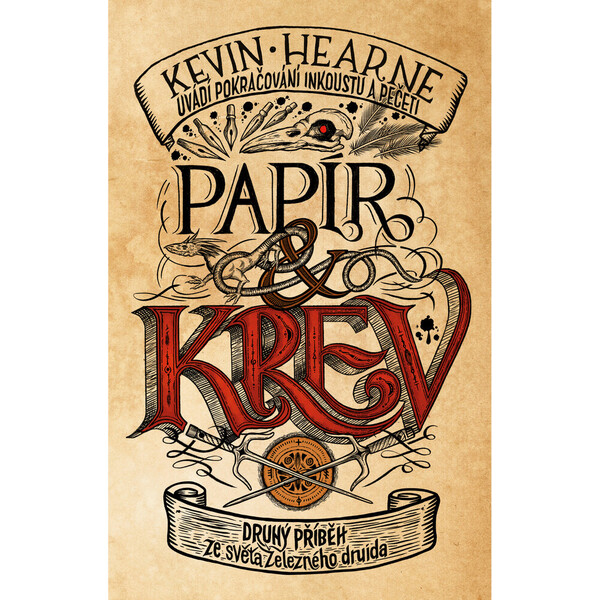 Papír a krev - Kevin Hearne