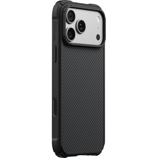 Kryt pro iPhone 18 Pro Max Pitaka Cairn Case - černý/šedý