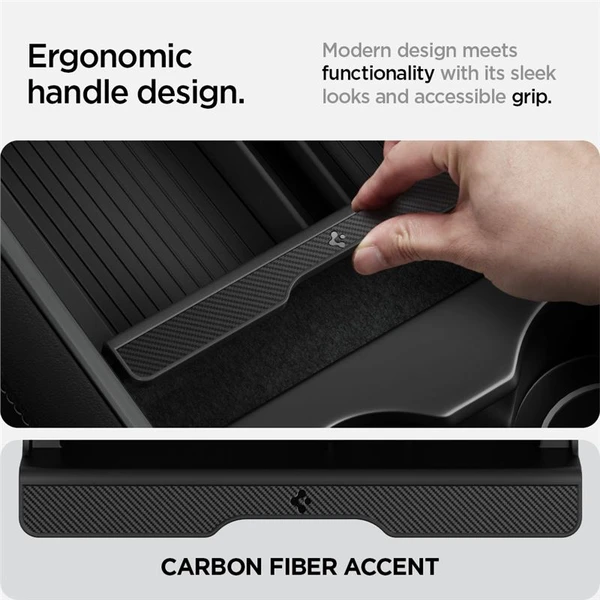 Spigen Center Console Organizer Tesla Model Y/3 černý - Vychytávky - Obrázek c4919bfbe2574476930e6f763a684b17
