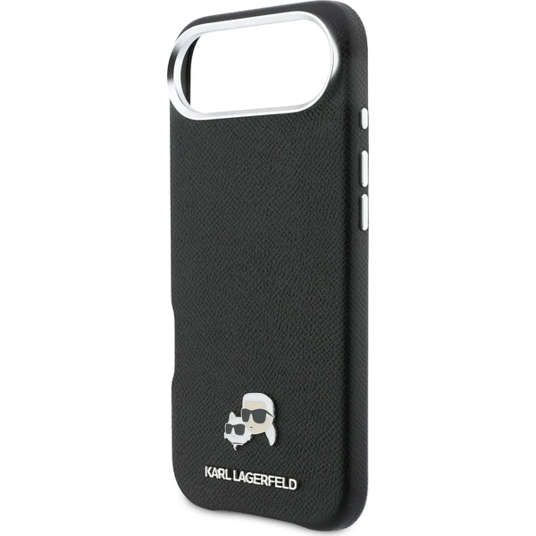 Karl Lagerfeld PU Karl and Choupette Heads Pins MagSafe kryt iPhone Air černý - Pouzdra - Obrázek c49743ff383e4532add1990712afda9c