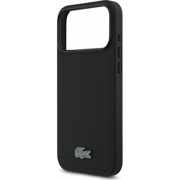 Lacoste PVC Iconic Petit Pique Metal Logo MagSafe kryt iPhone 18 Pro Max černý - Pouzdra - Obrázek c527bd80f4b44c24a2e9ce4bc79f5ddc