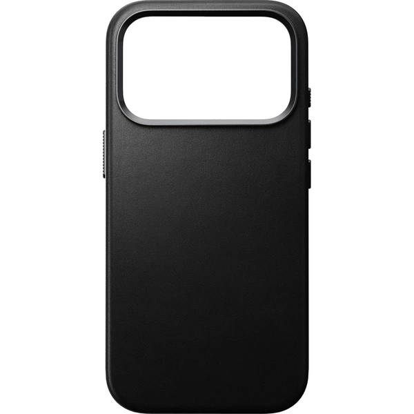 Nomad Traditional Leather MagSafe kožený kryt iPhone 18 Pro Black - Pouzdra - Obrázek c52c1a08f3414214b0ec1d4a6eba4cd2
