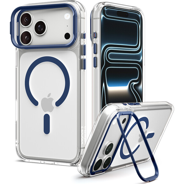 Spigen Ultra Hybrid Optik S MagSafe kryt iPhone 18 Pro/17 Pro clear deep blue - Pouzdra - Obrázek c53fd1da5a8b4628b7627c851a6b7235