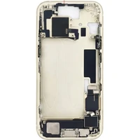 Náhradní rámeček pro iPhone 15 žlutý - Náhradní housingy